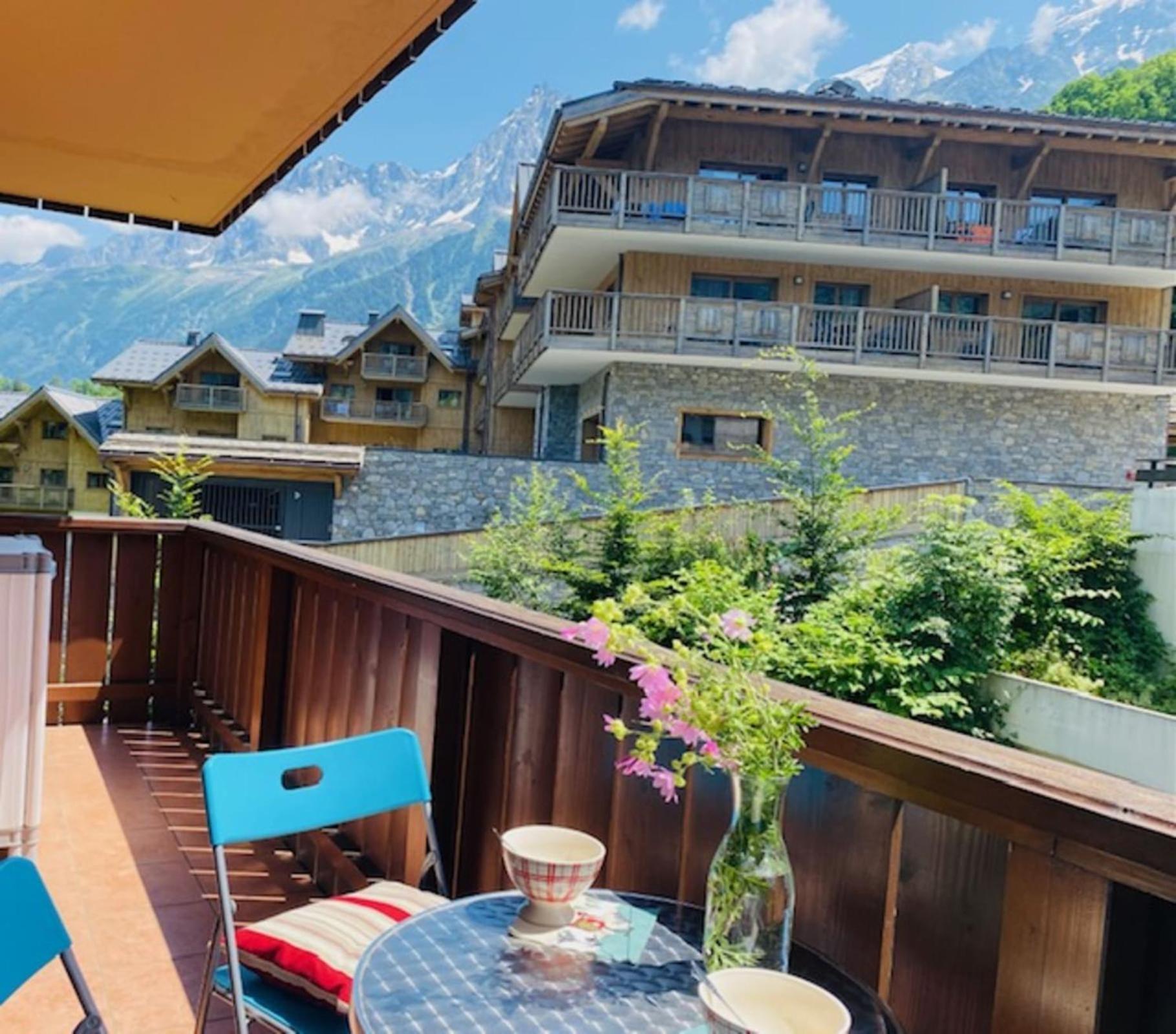 Slopes Of Les Houches 25 M With Balcony Apartment Exterior photo